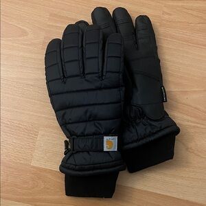 Carhartt Black Quilted Winter Work Gloves